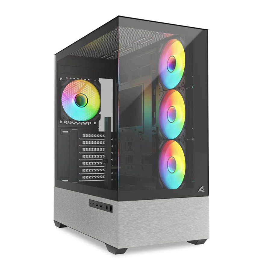 SHARKOON CASE AK7 ATX ARGB NERO